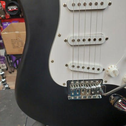 2024 Squier Stratocaster SSS Electric Guitar - Black SN# CMCH24027668