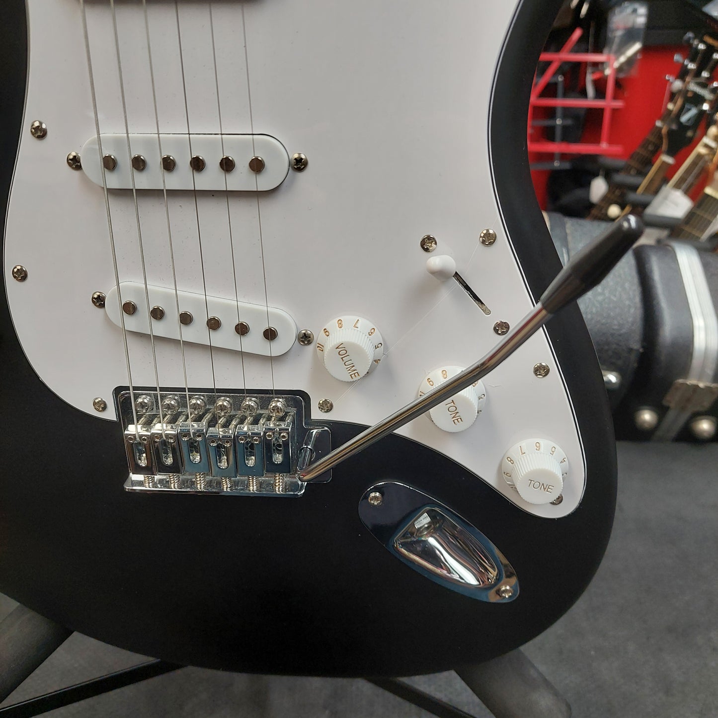 2024 Squier Stratocaster SSS Electric Guitar - Black SN# CMCH24027668