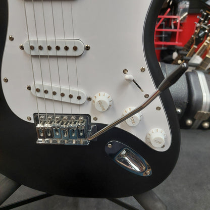 2024 Squier Stratocaster SSS Electric Guitar - Black SN# CMCH24027668