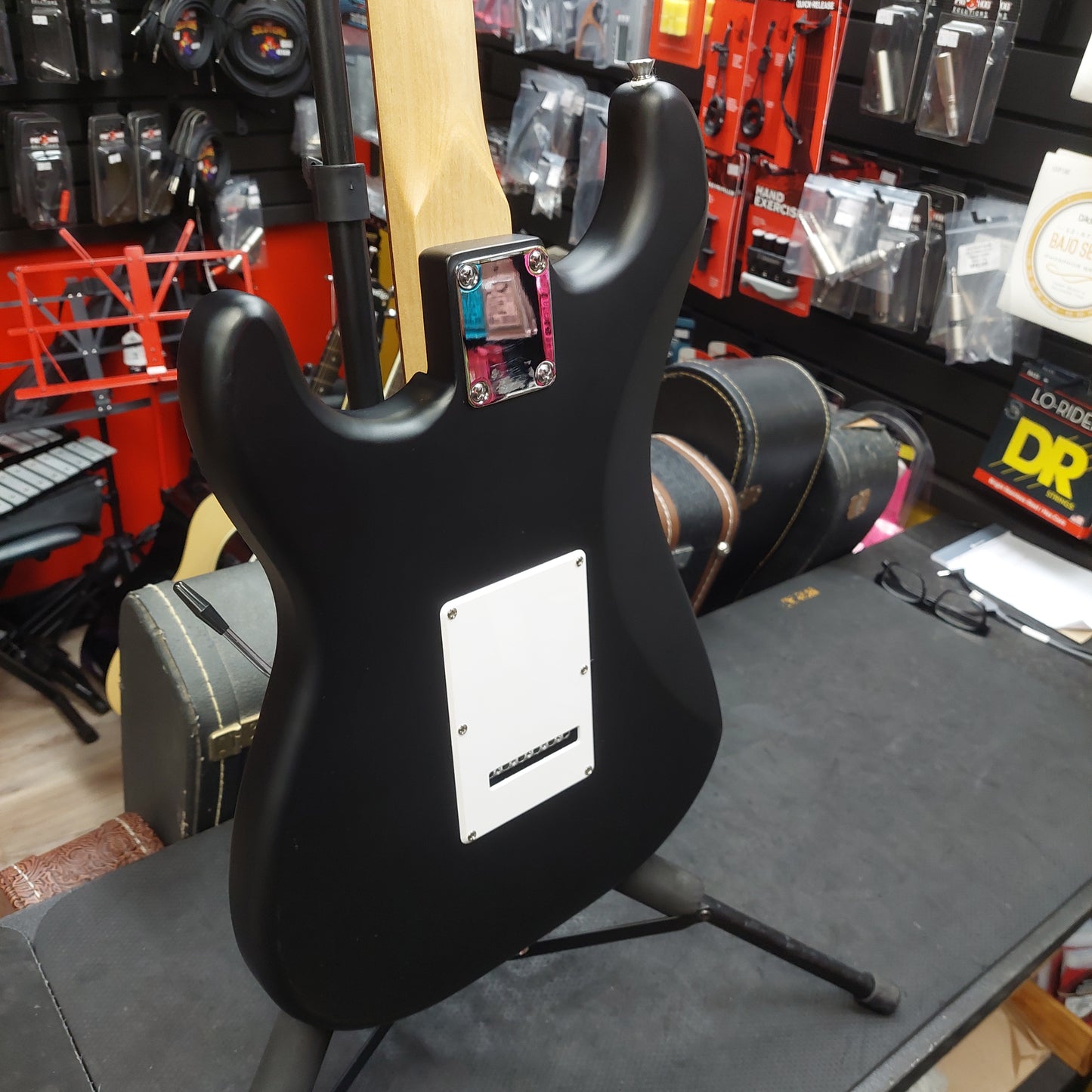 2024 Squier Stratocaster SSS Electric Guitar - Black SN# CMCH24027668