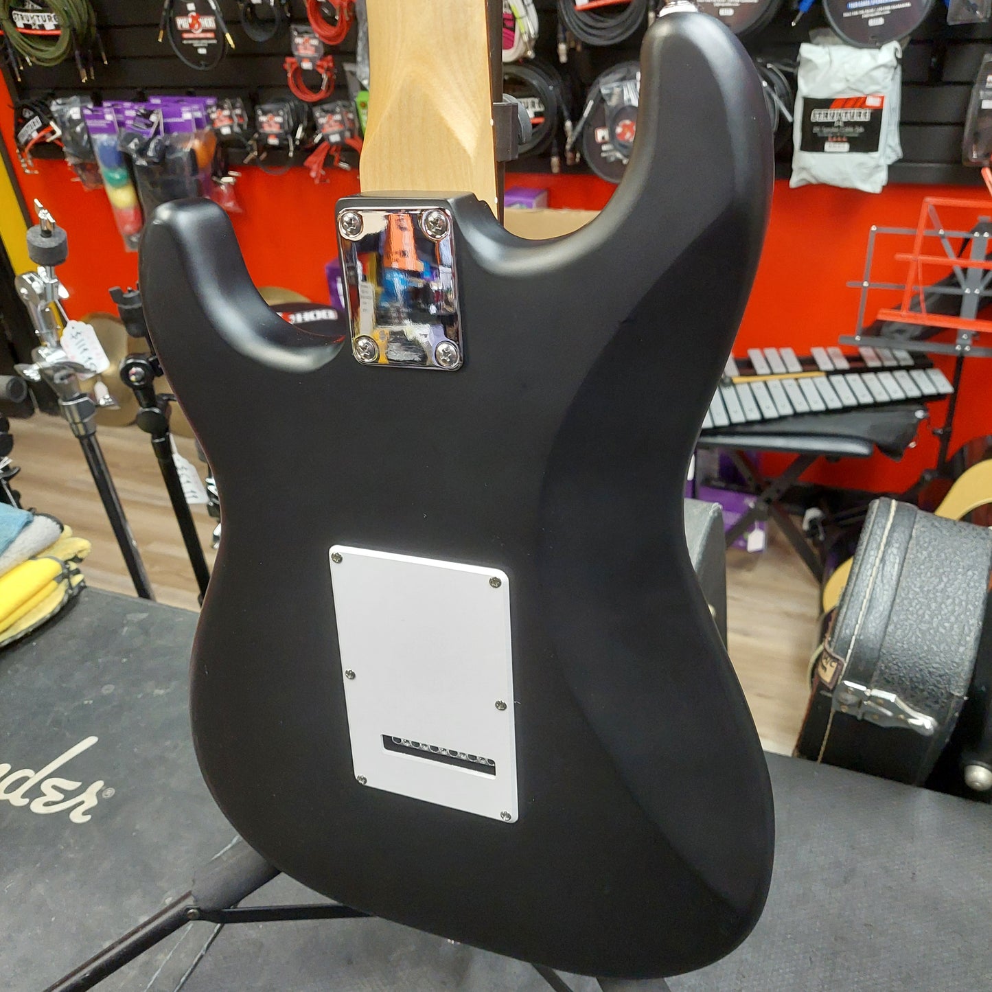 2024 Squier Stratocaster SSS Electric Guitar - Black SN# CMCH24027668