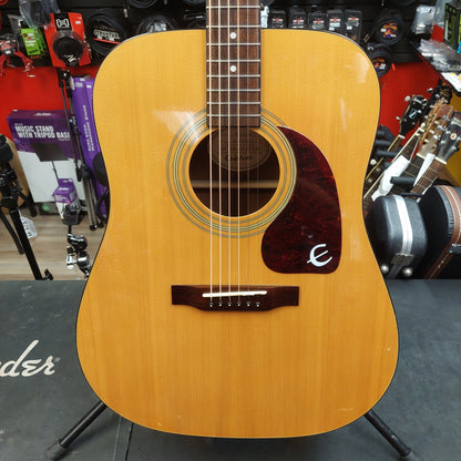 2003 EPIPHONE PR-150 NA Acoustic Guitar - Natural SN# EA 03115679