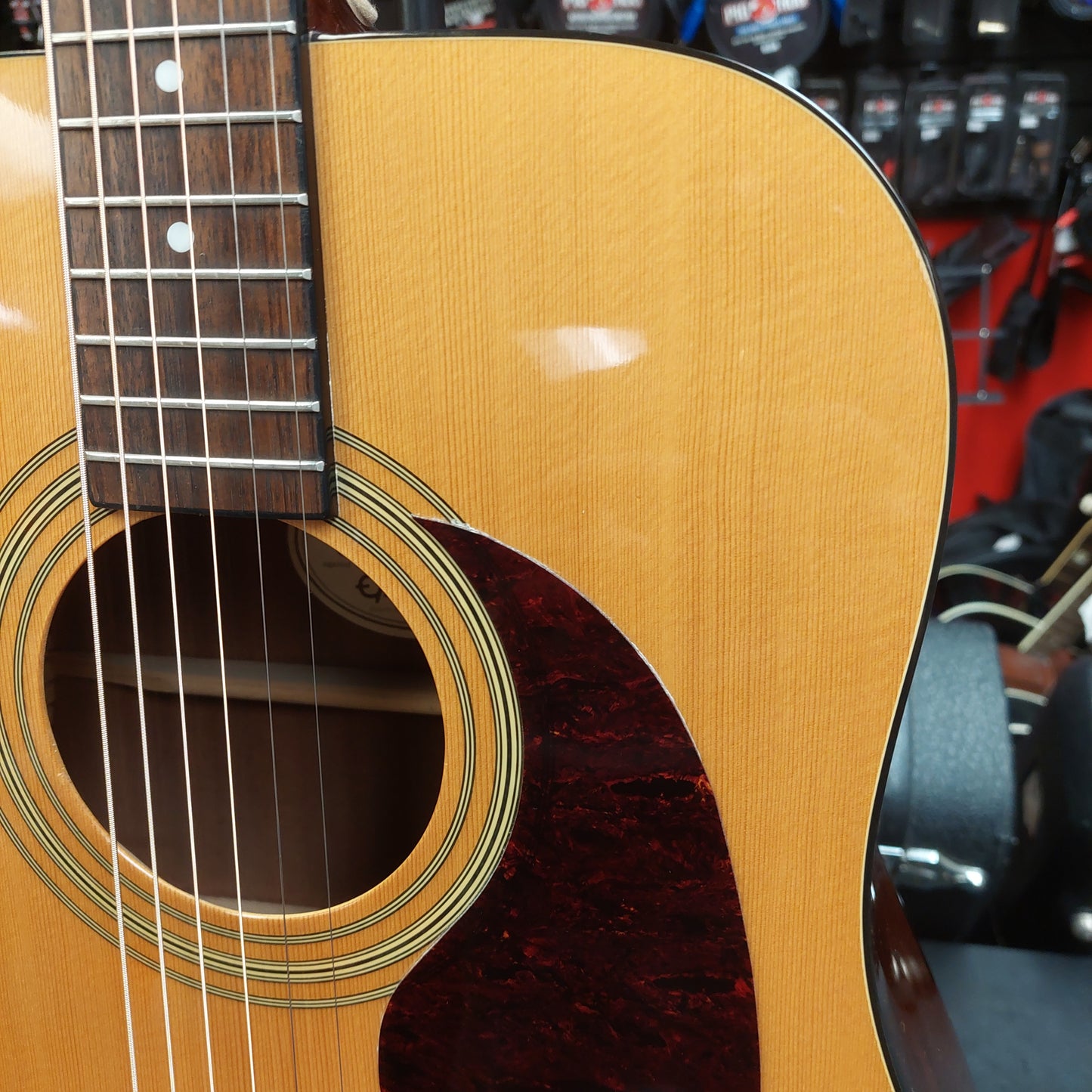 2003 EPIPHONE PR-150 NA Acoustic Guitar - Natural SN# EA 03115679