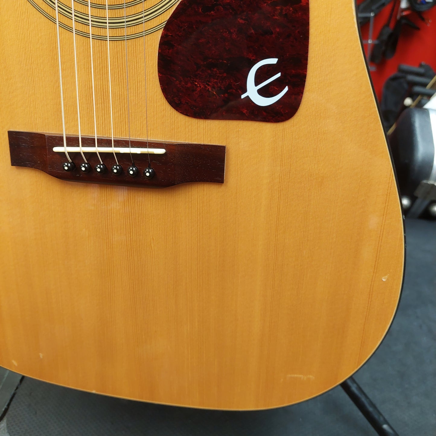 2003 EPIPHONE PR-150 NA Acoustic Guitar - Natural SN# EA 03115679