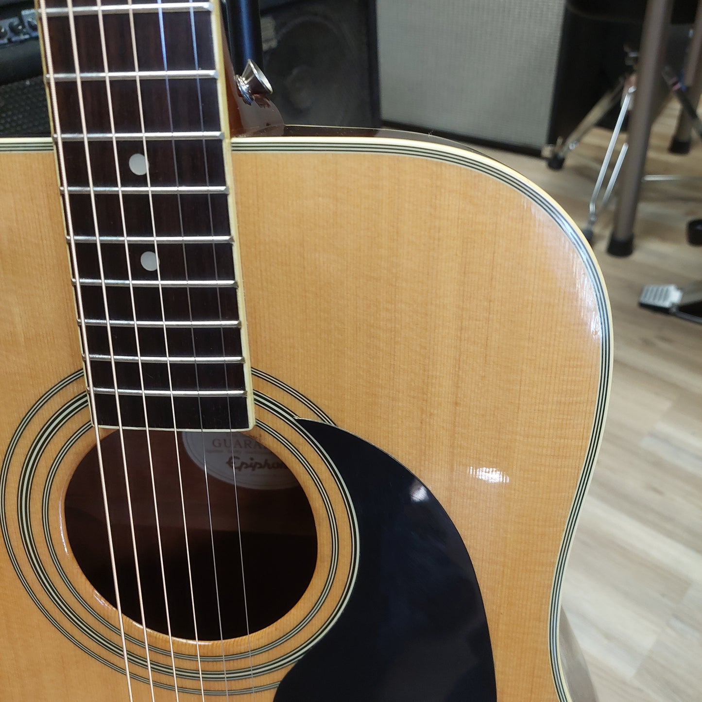 2009 Epiphone DR-905NA Acoustic Guitar - Natural SN# 0905110010