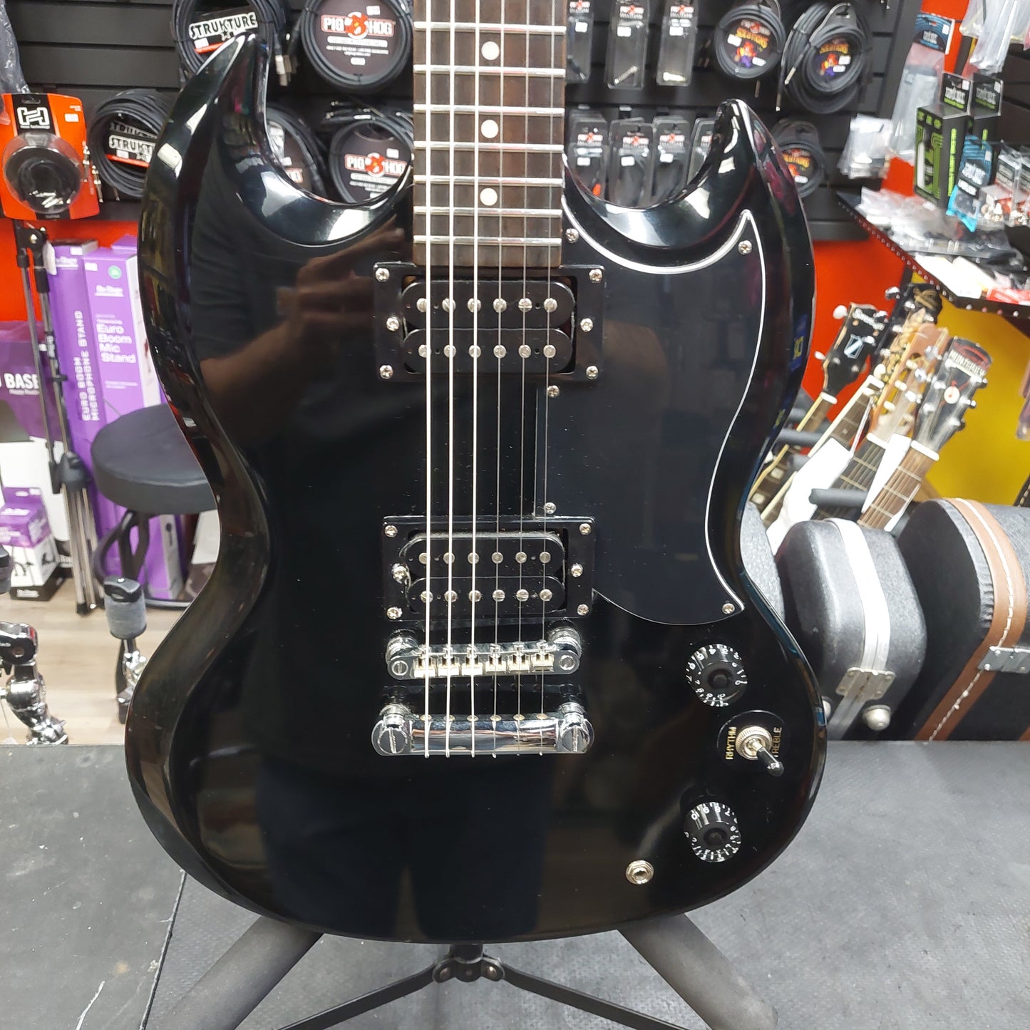2014 Epiphone Special SG Model Electric Guitar - Black SN# 14092306842