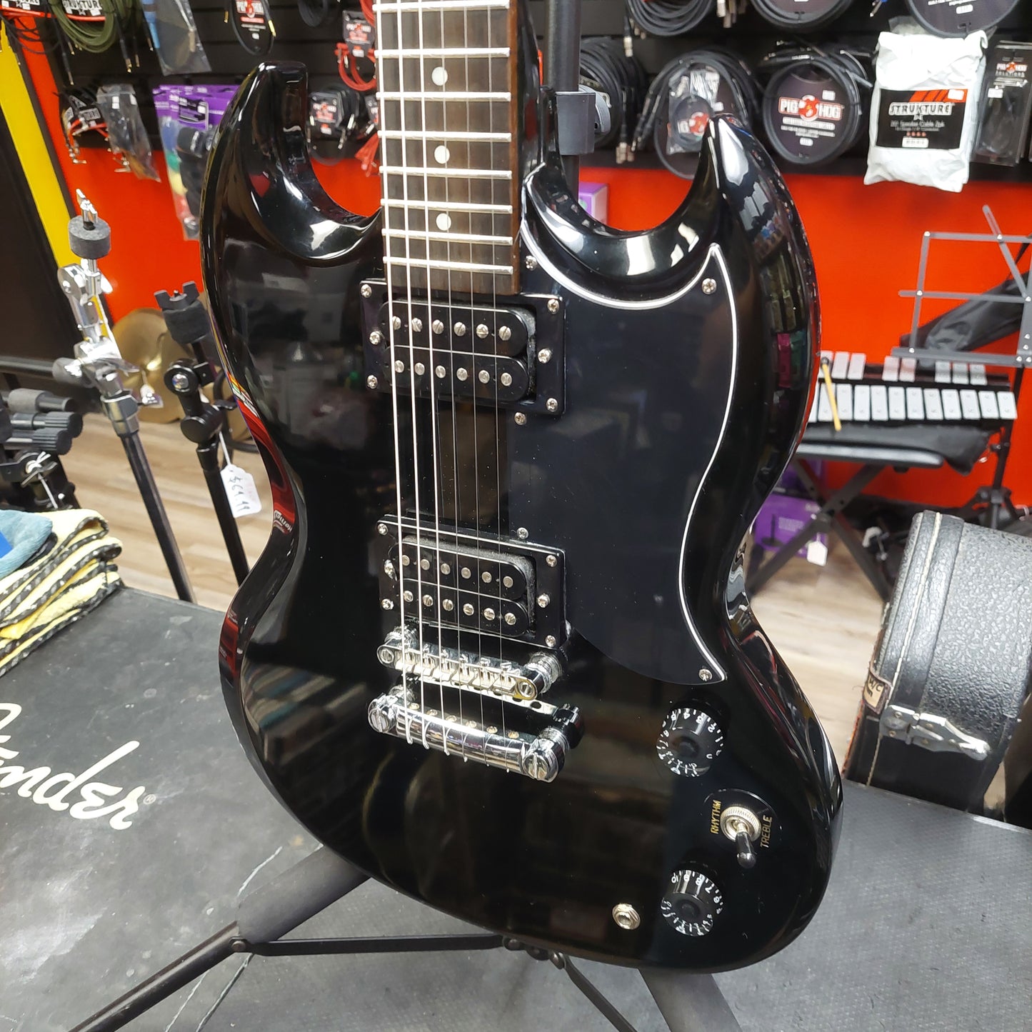 2014 Epiphone Special SG Model Electric Guitar - Black SN# 14092306842