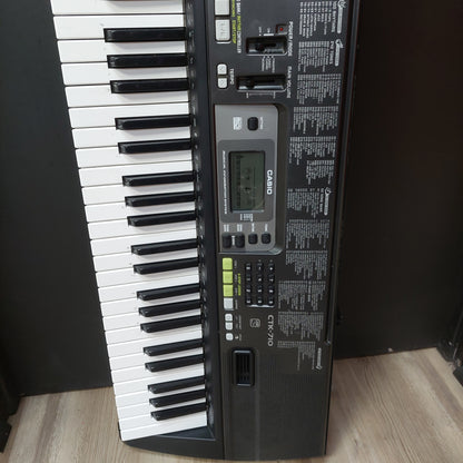 Casio CTK-710 61-Key Electronic Keyboard (USED) No Power Supply