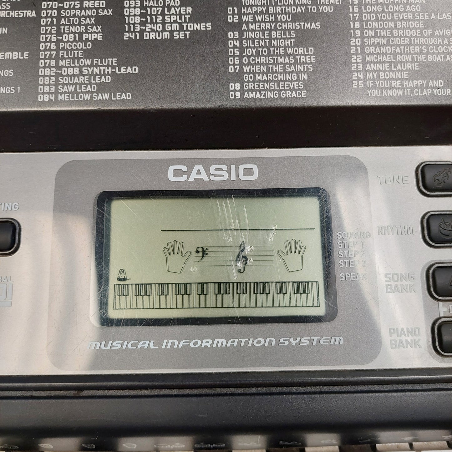 Casio CTK-710 61-Key Electronic Keyboard (USED) No Power Supply