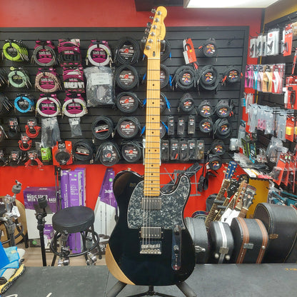 2010 Fender Blacktop Telecaster HH Electric Guitar w/ Gearit Black GIg Bag SN# MX10183461 "Made In Mexico"