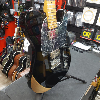 2010 Fender Blacktop Telecaster HH Electric Guitar w/ Gearit Black GIg Bag SN# MX10183461 "Made In Mexico"