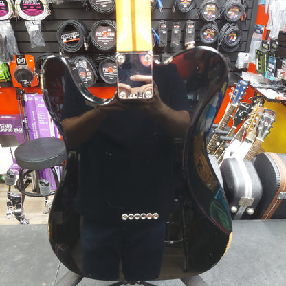 2010 Fender Blacktop Telecaster HH Electric Guitar w/ Gearit Black GIg Bag SN# MX10183461 "Made In Mexico"