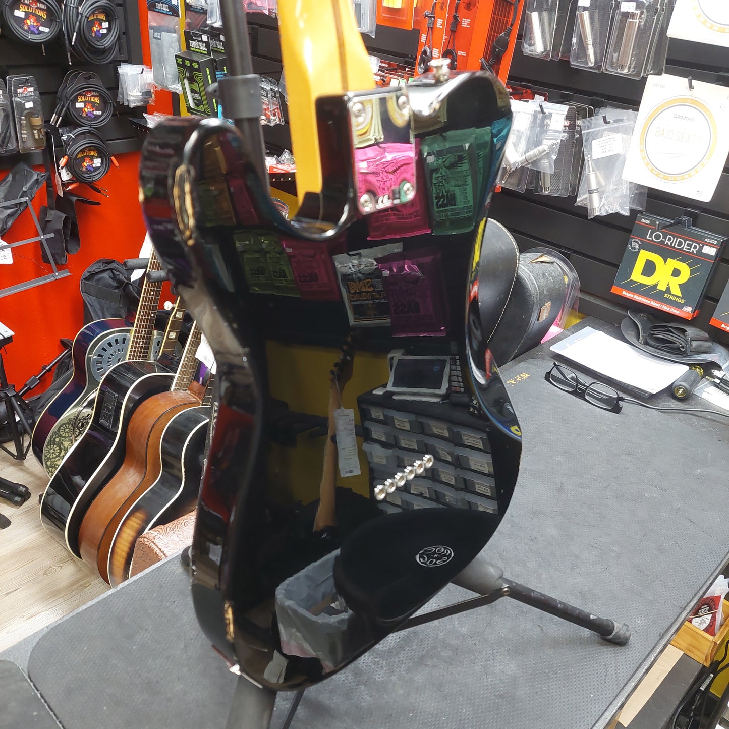 2010 Fender Blacktop Telecaster HH Electric Guitar w/ Gearit Black GIg Bag SN# MX10183461 "Made In Mexico"