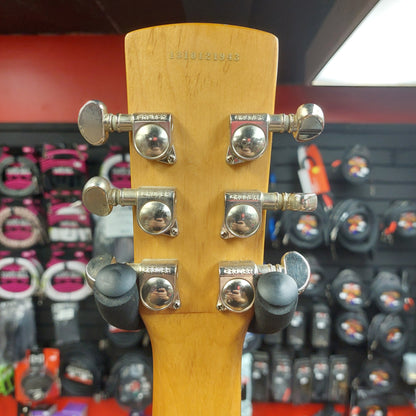 2013 Epiphone Dobro Hound Dog Round Neck Resonator Guitar - Vintage Brown SN# 1310121943
