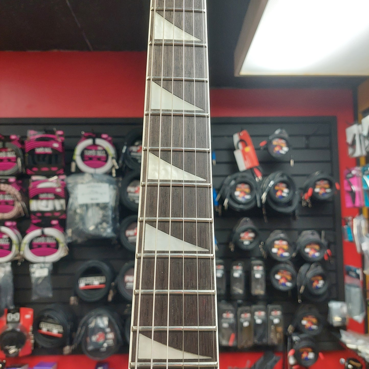 2019 Jackson JS Series Dinky Arch Top JS22 DKA, Amaranth Fingerboard, Metallic Blue SN# CWJ1913999 "No Tremolo Arm"
