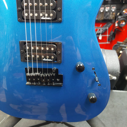 2019 Jackson JS Series Dinky Arch Top JS22 DKA, Amaranth Fingerboard, Metallic Blue SN# CWJ1913999 "No Tremolo Arm"