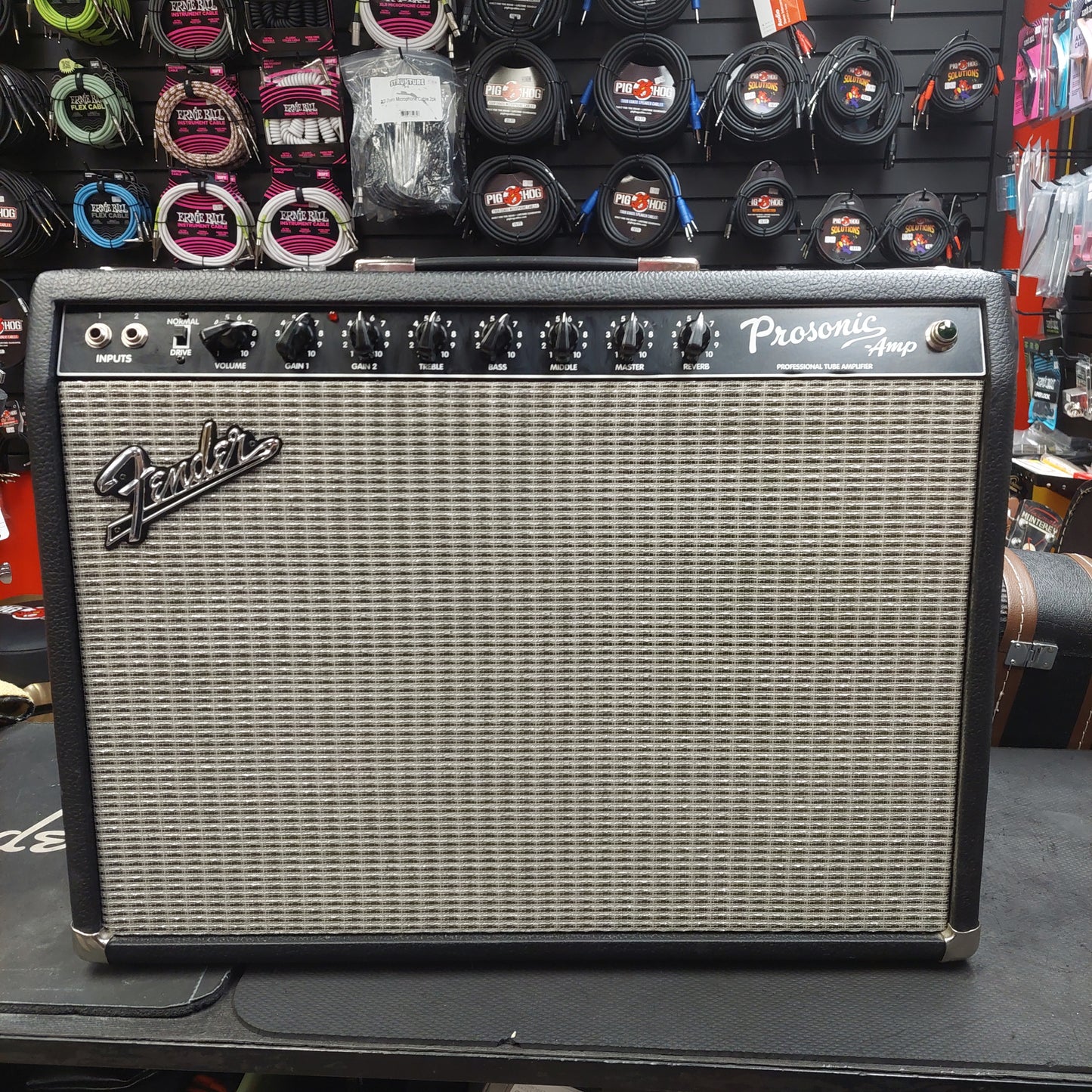 1996–2001 Fender Prosonic Amp 2-Channel 60-Watt 2x10” Guitar Combo w/ Original Owner’s Manual SN# CR-269517 "Made In USA"