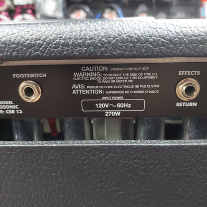 1996–2001 Fender Prosonic Amp 2-Channel 60-Watt 2x10” Guitar Combo w/ Original Owner’s Manual SN# CR-269517 "Made In USA"