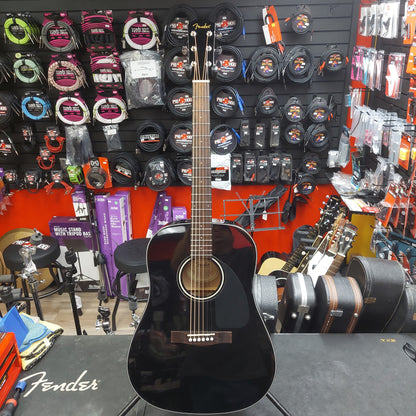 2015 Fender CD-60 Dreadnought Acoustic Guitar - Black Gloss SN# IPS1501551