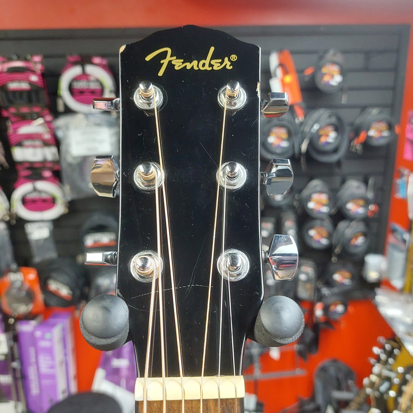 2015 Fender CD-60 Dreadnought Acoustic Guitar - Black Gloss SN# IPS1501551