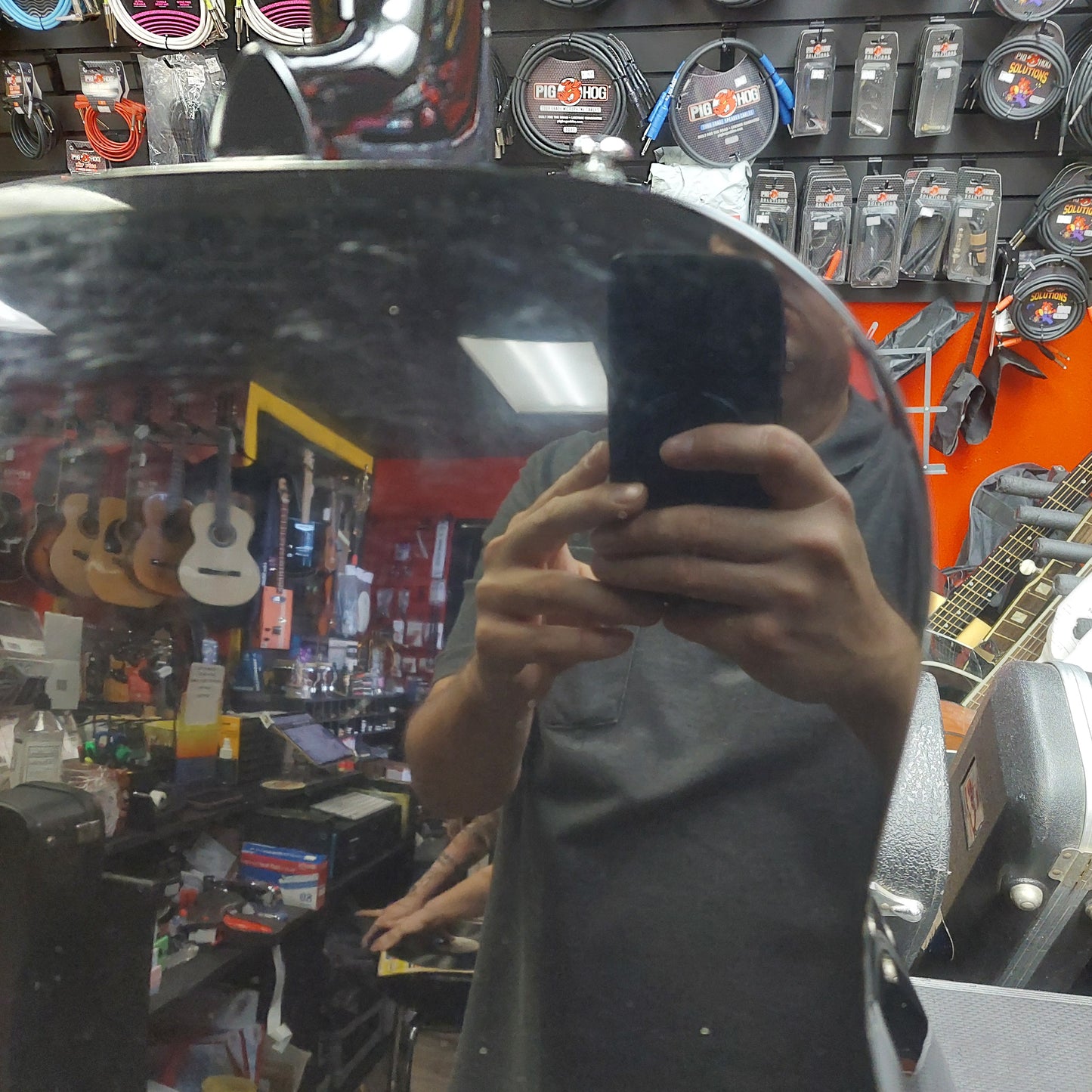 2015 Fender CD-60 Dreadnought Acoustic Guitar - Black Gloss SN# IPS1501551