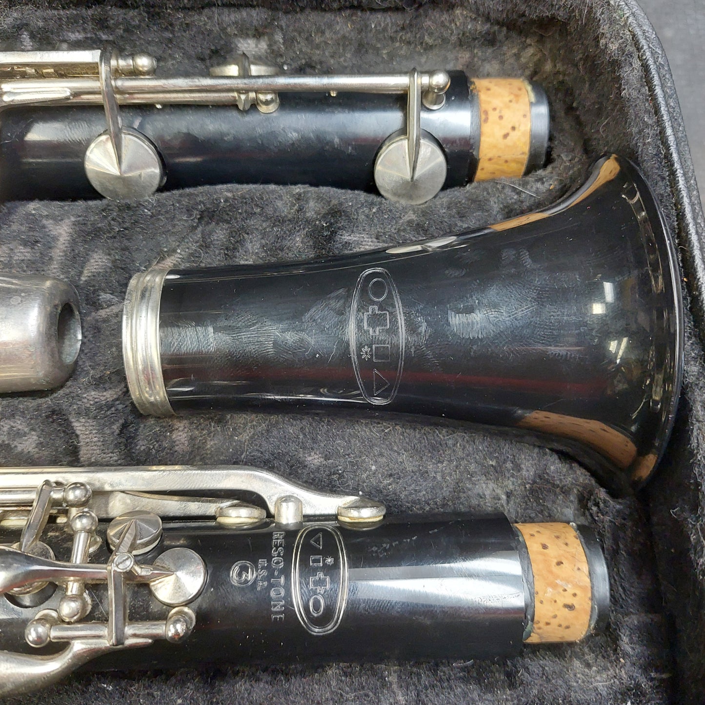 Vito Reso Tone U.S.A. Clarinet - Black w/ Hard Case SN# C80053 "Made In USA"