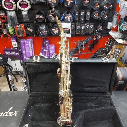 Vito Alto Saxophone - Gold Lacquer Finish w/ Hard Case (USED) "Made In Taiwan" Serial #540150