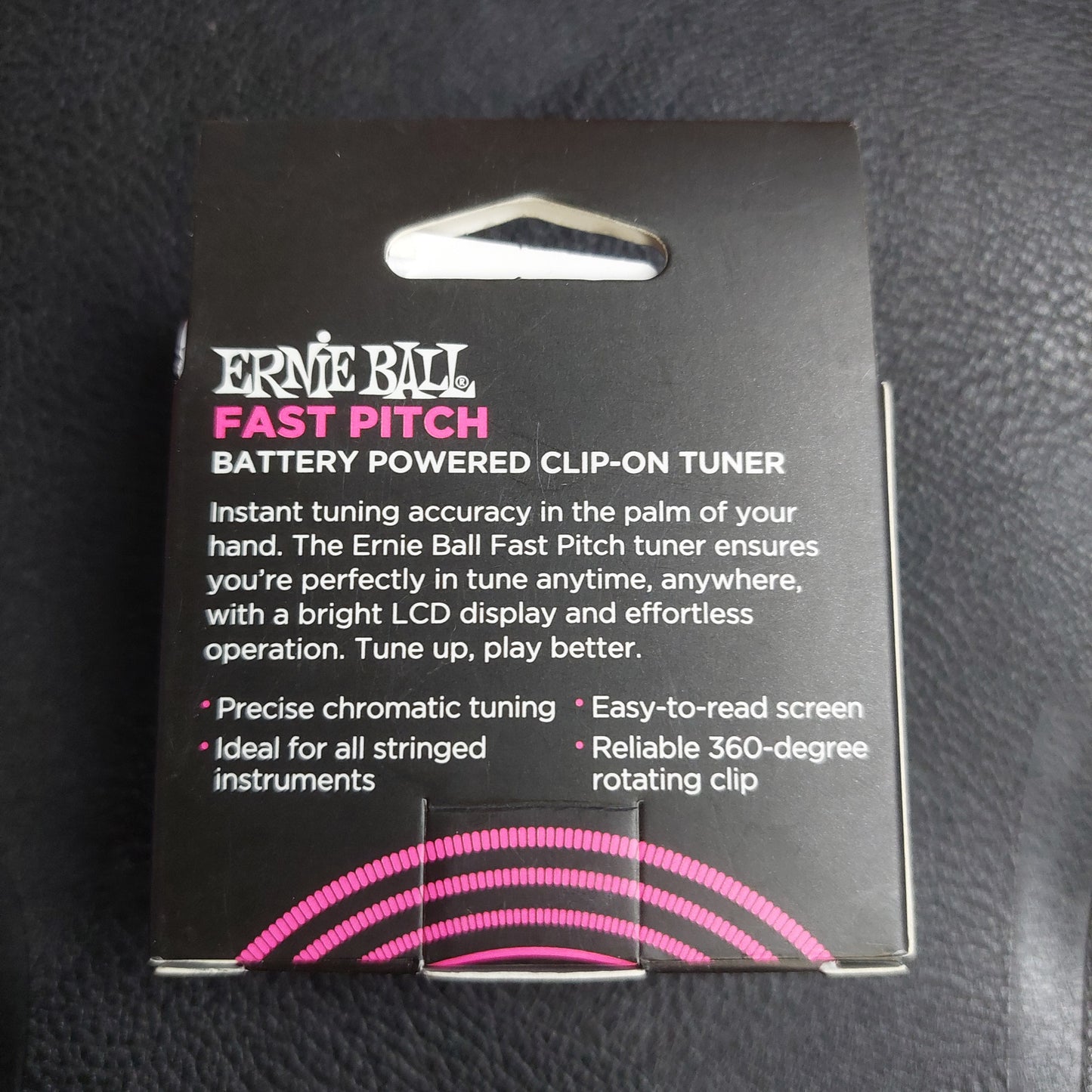 Ernie Ball P09644 Fast Pitch Battery Powered Clip-On Tuner