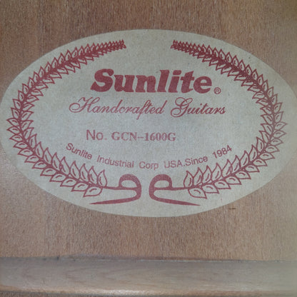 Sunlite GCN-1600G Full Size Classical Guitar - Natural (USED)
