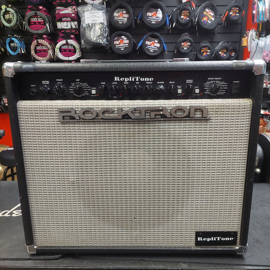 Rocktron R112 Replitone Guitar Combo Amplifier, 1x12” Speaker - 150 watt (USED) "Made in Korea" (Missing One Rubber Foot) SN# 4002869