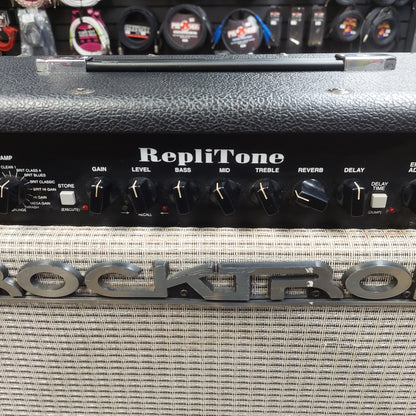 Rocktron R112 Replitone Guitar Combo Amplifier, 1x12” Speaker - 150 watt (USED) "Made in Korea" (Missing One Rubber Foot) SN# 4002869
