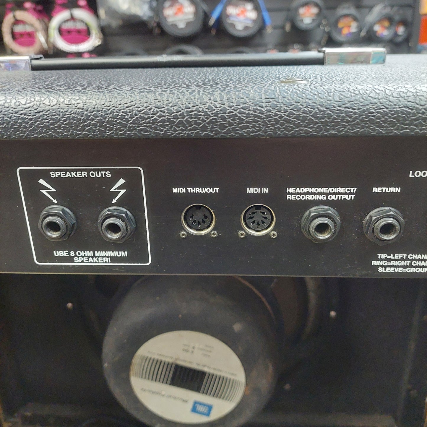 Rocktron R112 Replitone Guitar Combo Amplifier, 1x12” Speaker - 150 watt (USED) "Made in Korea" (Missing One Rubber Foot) SN# 4002869