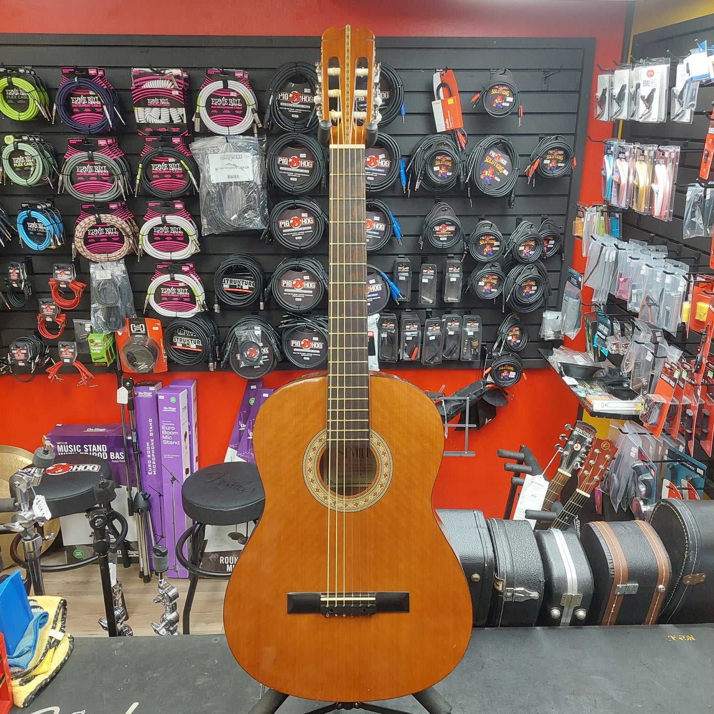 1970's Seville Model NO. S-29 Classical Guitar - Light Cedar (USED) "Made In Korea"