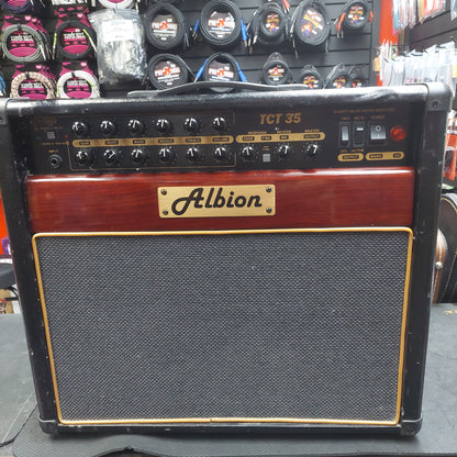 2010's Albion Amplification TCT Series TCT35C 35W Tube Guitar Combo Amp Plum SN# TCT35C000618