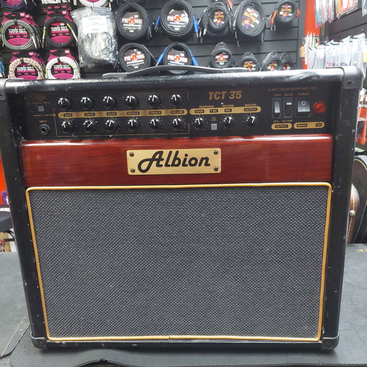 2010's Albion Amplification TCT Series TCT35C 35W Tube Guitar Combo Amp Plum SN# TCT35C000618
