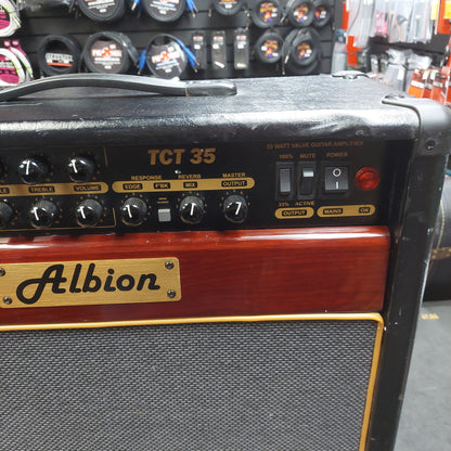 2010's Albion Amplification TCT Series TCT35C 35W Tube Guitar Combo Amp Plum SN# TCT35C000618