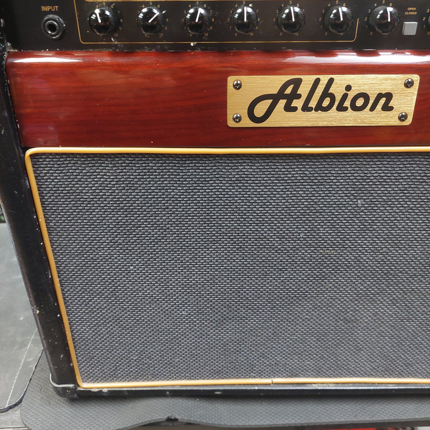 2010's Albion Amplification TCT Series TCT35C 35W Tube Guitar Combo Amp Plum SN# TCT35C000618