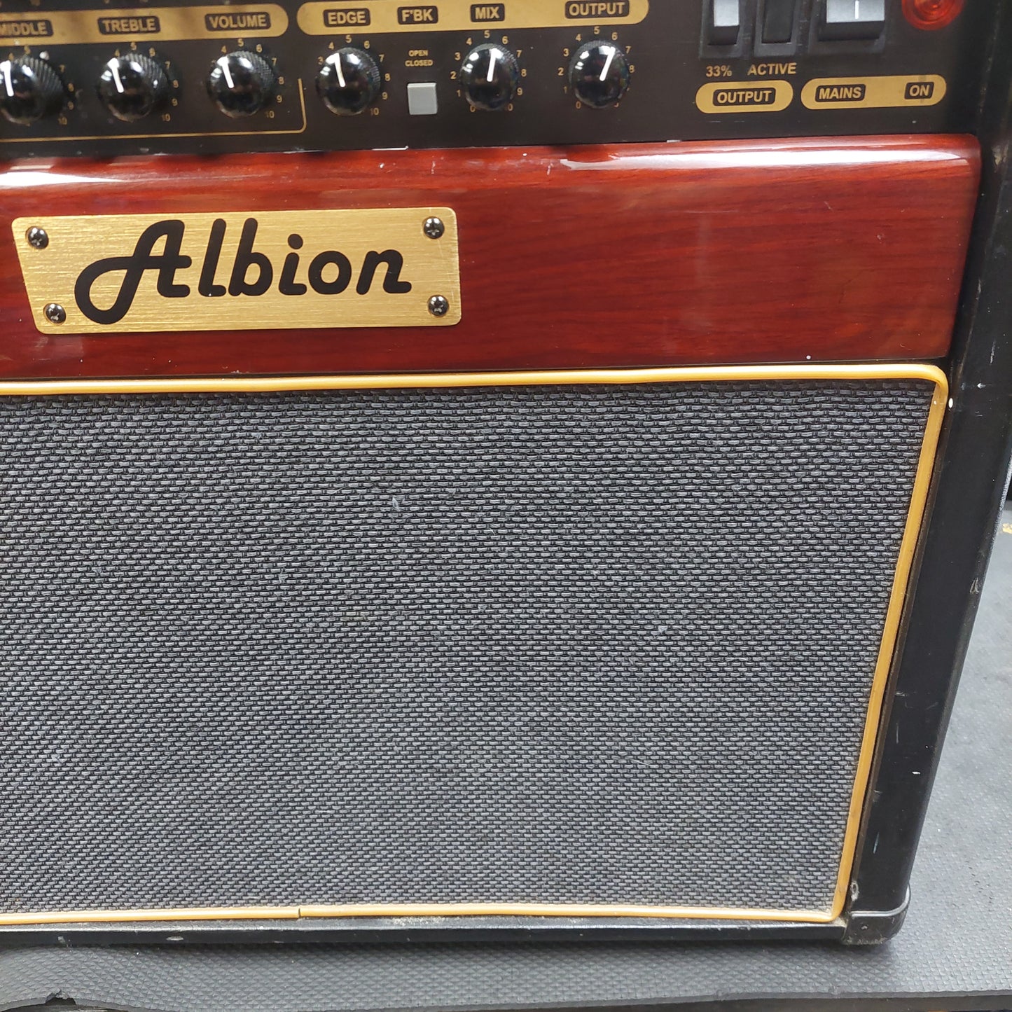 2010's Albion Amplification TCT Series TCT35C 35W Tube Guitar Combo Amp Plum SN# TCT35C000618