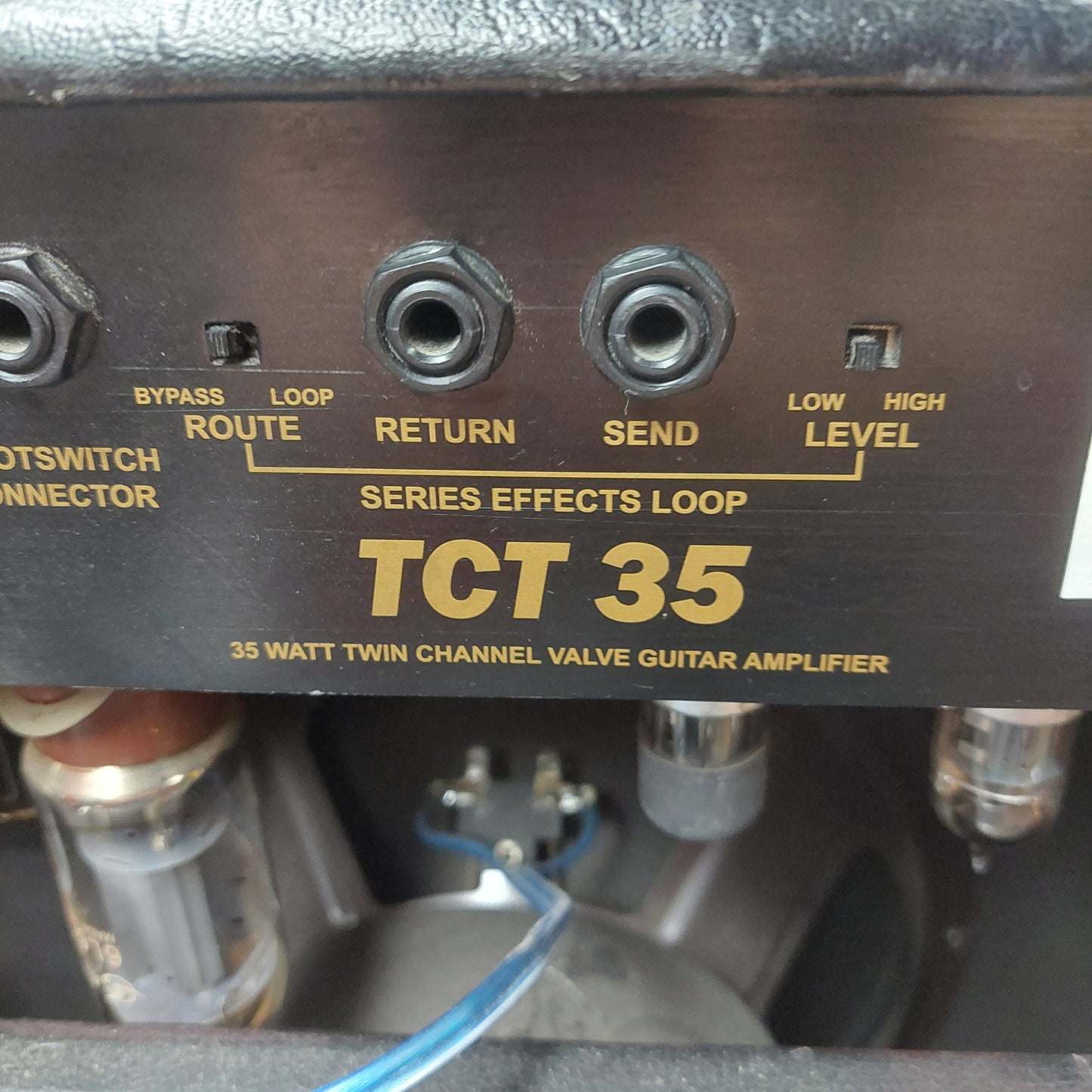 2010's Albion Amplification TCT Series TCT35C 35W Tube Guitar Combo Amp Plum SN# TCT35C000618