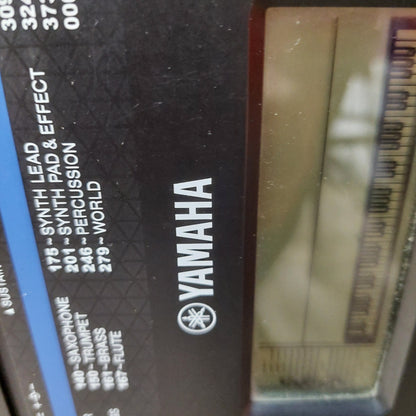 Yamaha E253 61-Key Keyboard - Black (USED) "No Power Cable" SN# 21UEWM07496
