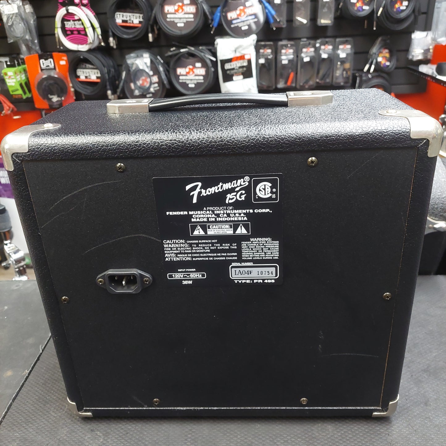 Fender Frontman 15G Electric Guitar Amplifier (USED) SN# IA04F10754