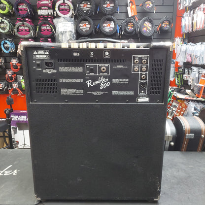 2021 Fender Rumble 200 Bass Amplifier SN# ICTK21829420
