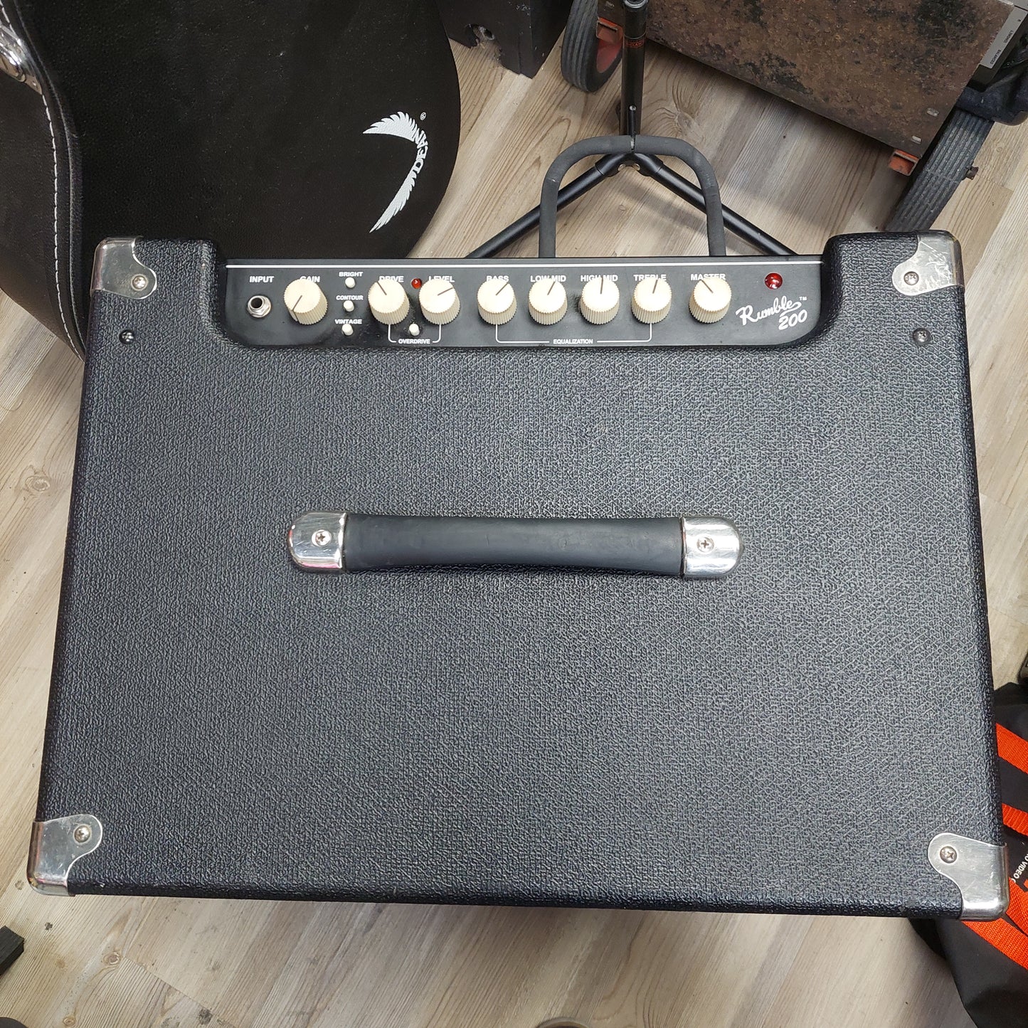 2021 Fender Rumble 200 Bass Amplifier SN# ICTK21829420