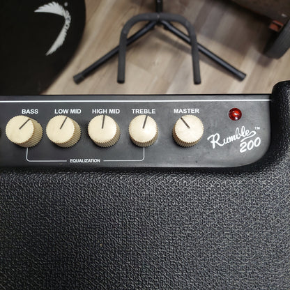 2021 Fender Rumble 200 Bass Amplifier SN# ICTK21829420