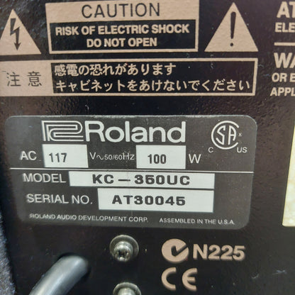 2000's Roland KC-350 Keyboard Amp, 12” Speaker - 180 Watts "Made in USA" SN# AT30045