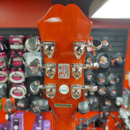 2018 Epiphone Hummingbird Pro FC Acoustic/Electric Guitar - Faded Cherry Sunburst w/ Brown Gibson Hard Case SN# 18012301851
