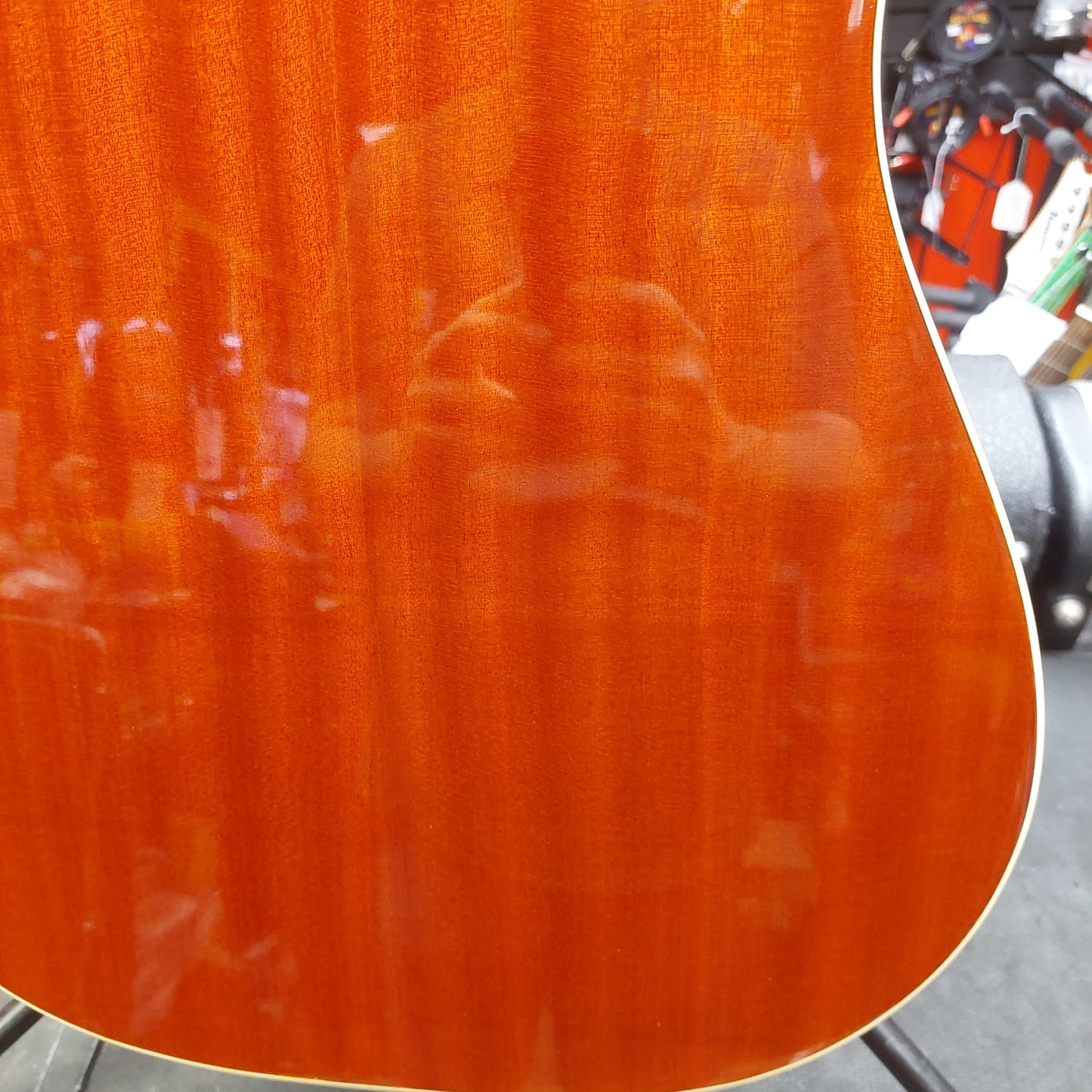 2018 Epiphone Hummingbird Pro FC Acoustic/Electric Guitar - Faded Cherry Sunburst w/ Brown Gibson Hard Case SN# 18012301851