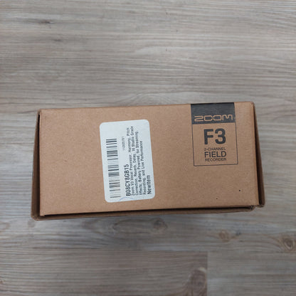 Zoom F3 Field Recorder (USED) SN# C85011467