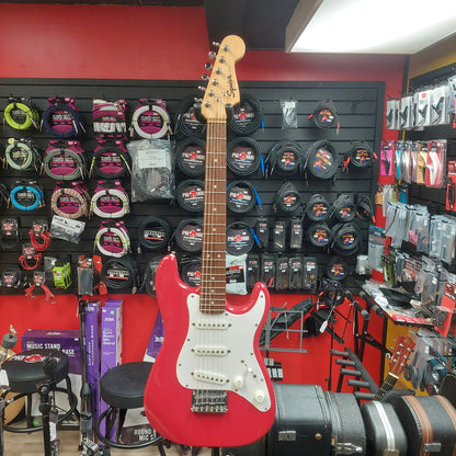 2021 Squier Mini Stratocaster, Laurel Fingerboard, White Pickguard - Dakota Red SN ICSF21002944