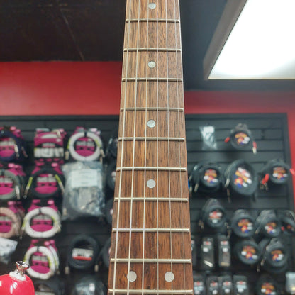 2021 Squier Mini Stratocaster, Laurel Fingerboard, White Pickguard - Dakota Red SN ICSF21002944